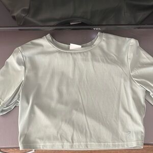 Gymshark Whitney Simmons short sleeve crop top never worn!